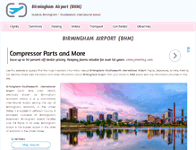 Tablet Screenshot of airport-birmingham.com